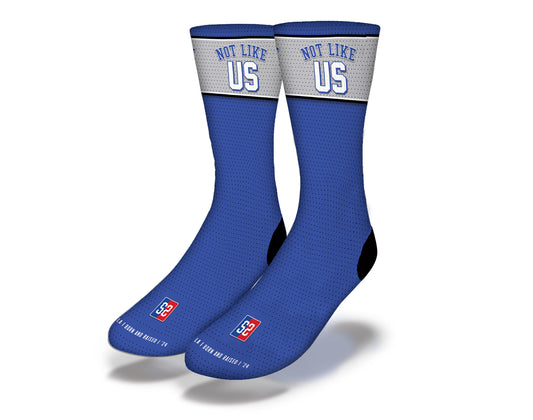 Not Like Us Dodger Socks